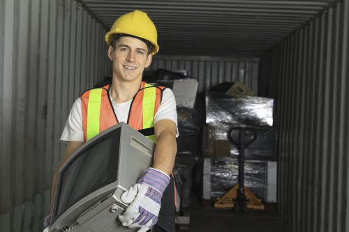Community members participating in local recycling initiatives